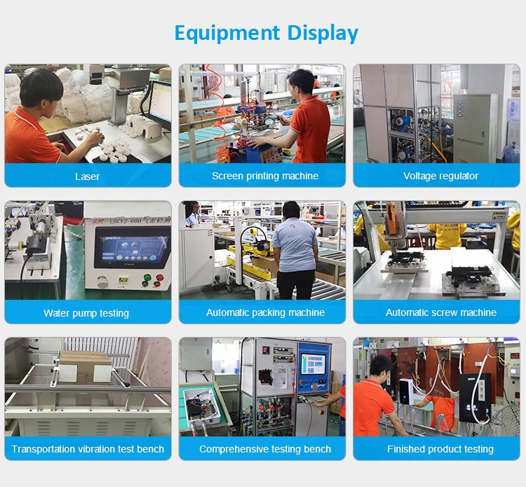 Anlabeier instant electric water heater factory production and testing equipment