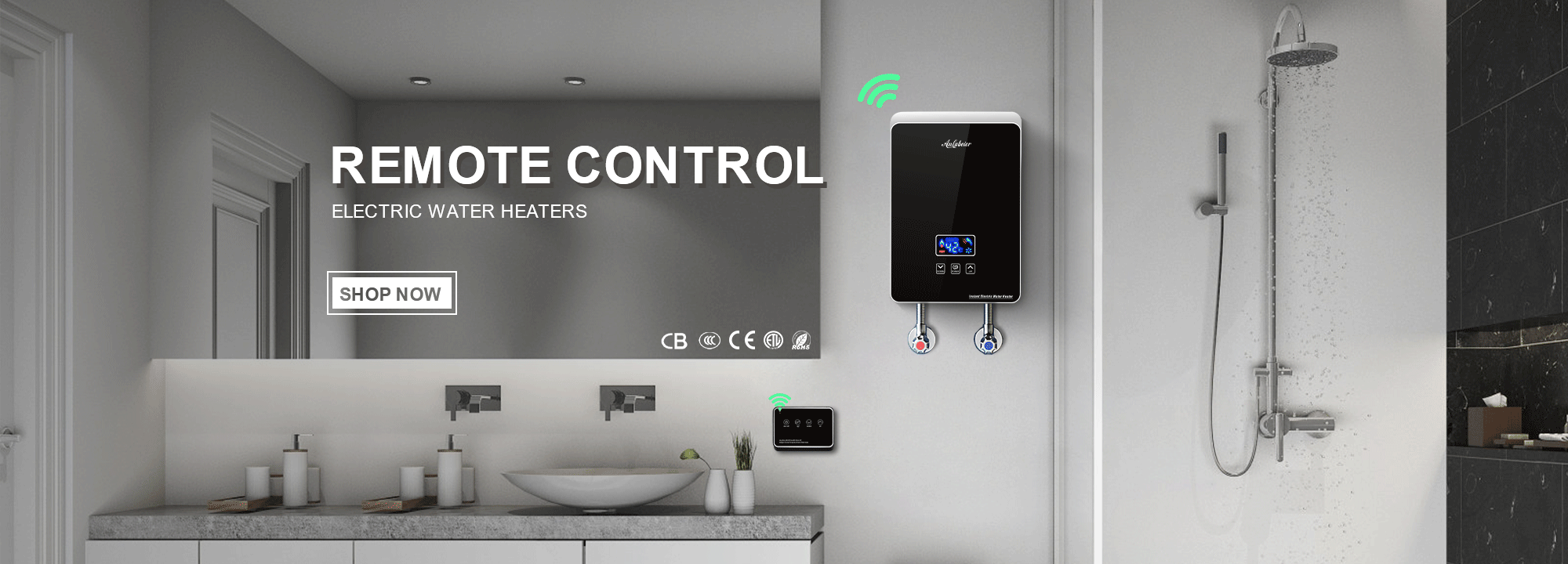 REMOTE CONTROL WATER HEATER