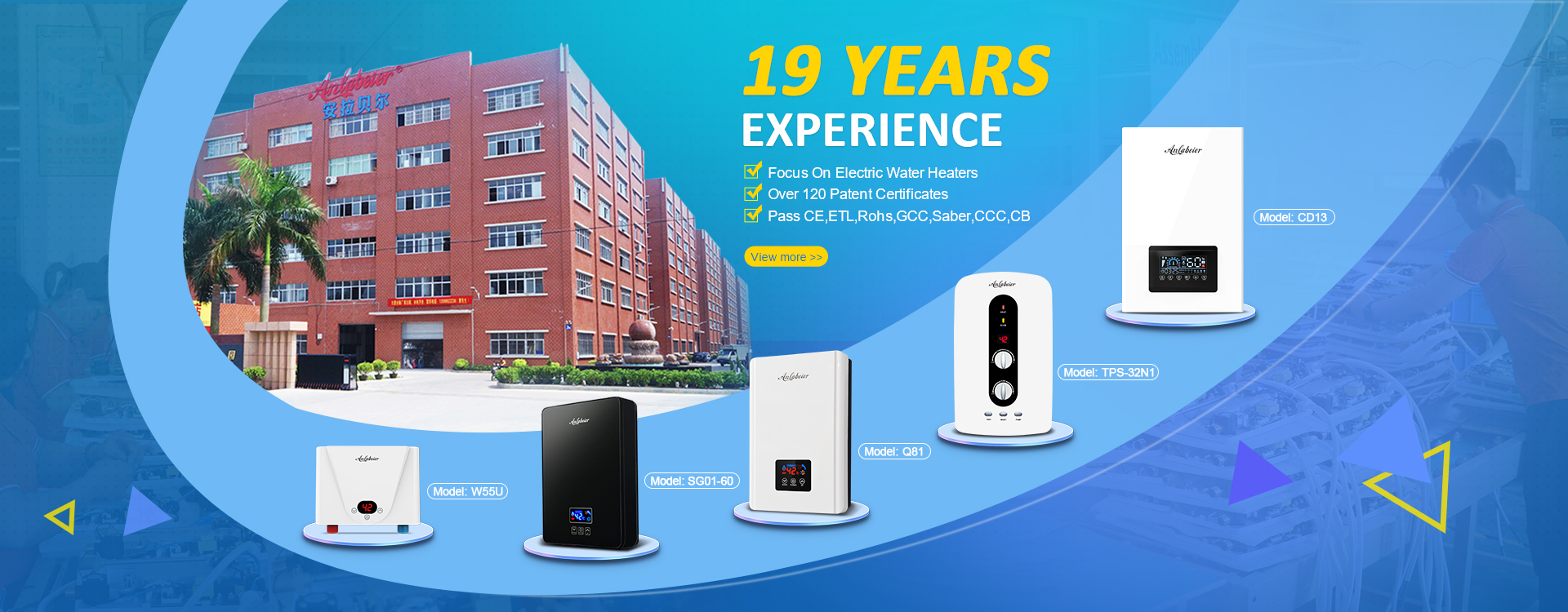 Anlabeier Electric Water Heater